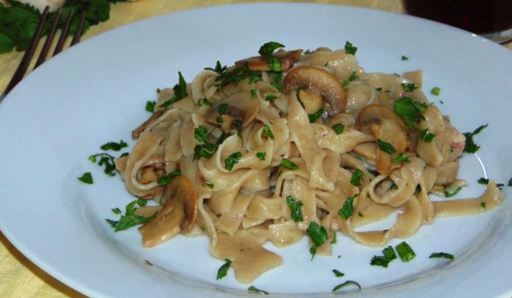 tagliatelle ai porcini