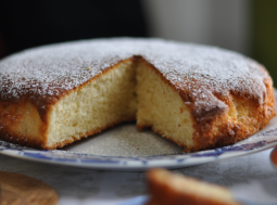 torta al limone e mandorle