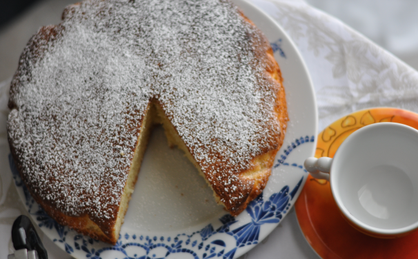 Ed ecco una foto della torta pronta per essere gustata: