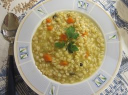 zuppa di orzo perlato