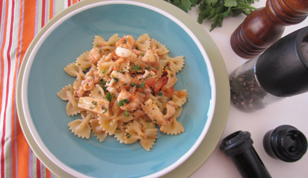 farfalle con sugo di mare