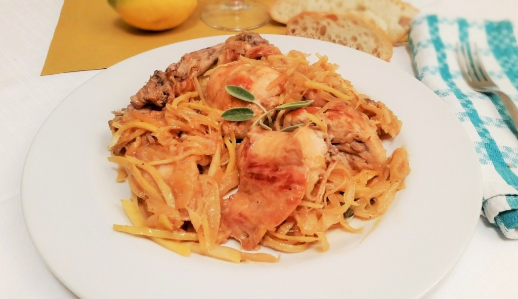 coniglio al limone