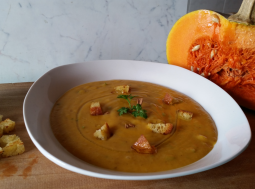 crema di zucca con cannella