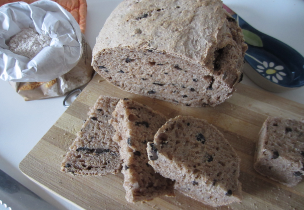 pane integrale alle olive_