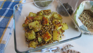 patate con lenticchie patate con lenticchie