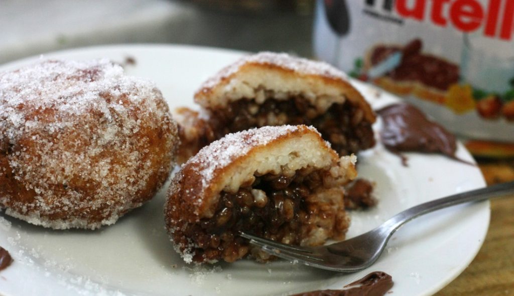 arancini alla nutella