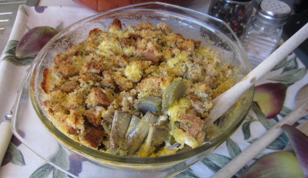 carciofi al gratin