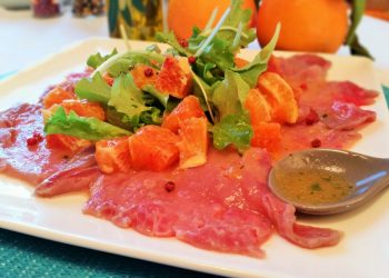 carpaccio di tonno