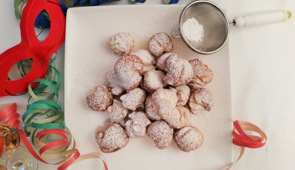 Ed ecco una foto di questi deliziosi dolcetti pronti per essere gustati:
 