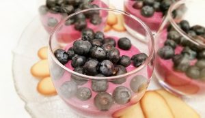 coppa di mirtilli e yogurt coppa di mirtilli e yogurt
