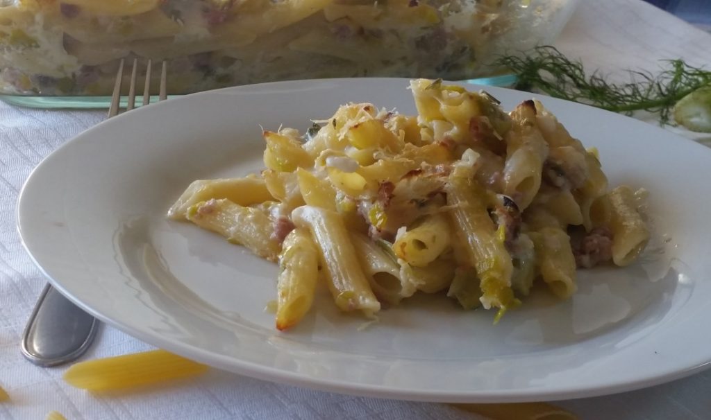 pasta gratinata