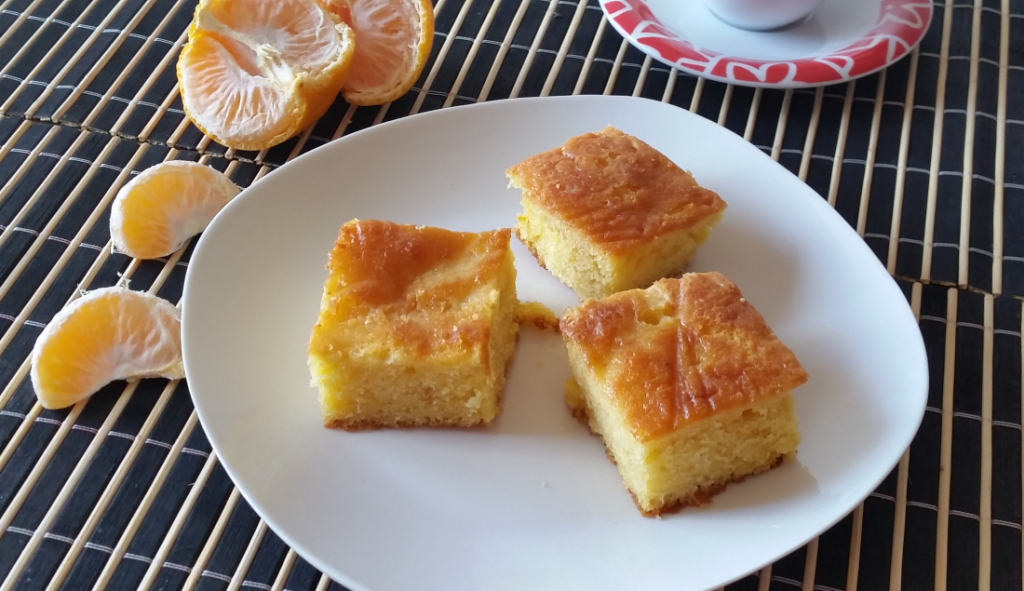 torta soffice al mandarino