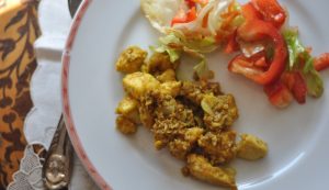 Bocconcini di pollo al curry Bocconcini di pollo al curry