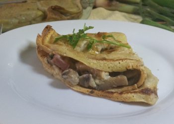 crepes ai funghi