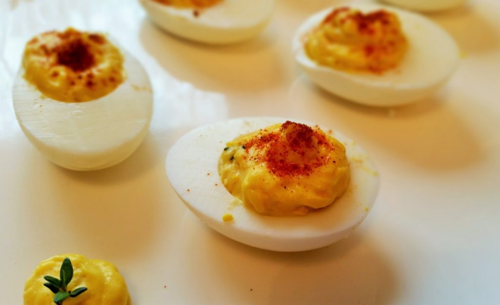 deviled eggs