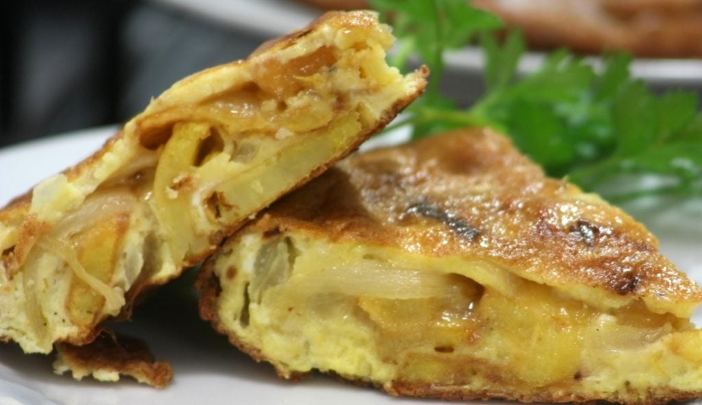 frittata di patate rosse