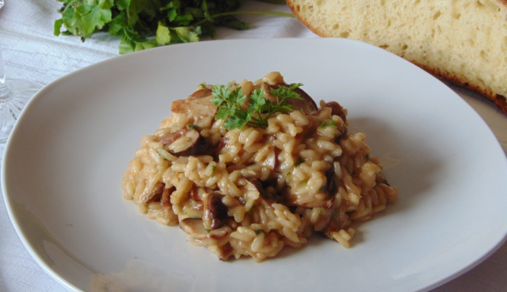 risotto ai funghi porcini