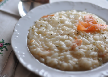 risotto al salmone