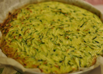 frittata di zucchine al forno