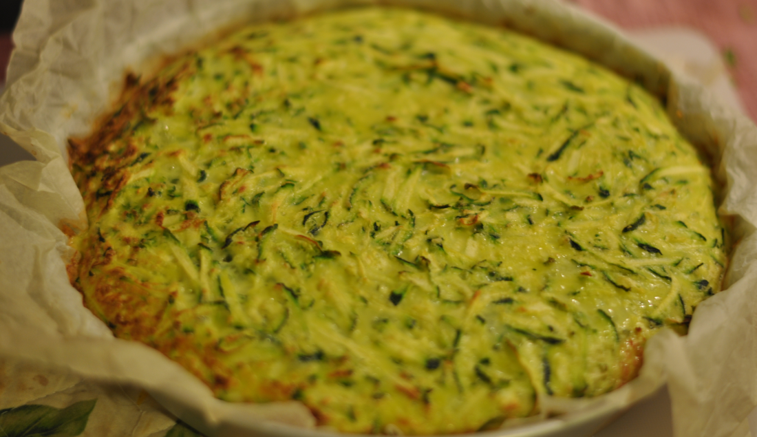 Frittata di zucchine al forno