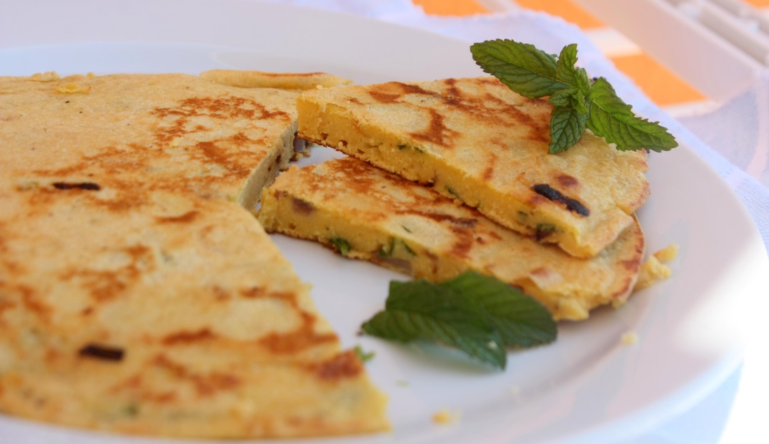 frittata vegana di ceci senza uova