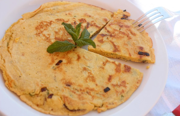 frittata vegana di ceci senza uova_