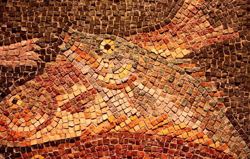 pesce mosaico