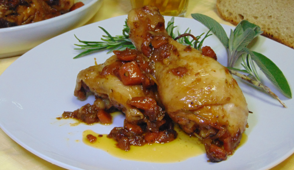 pollo alla birra