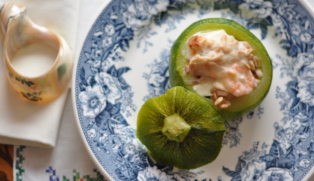 zucchine tonde ripiene