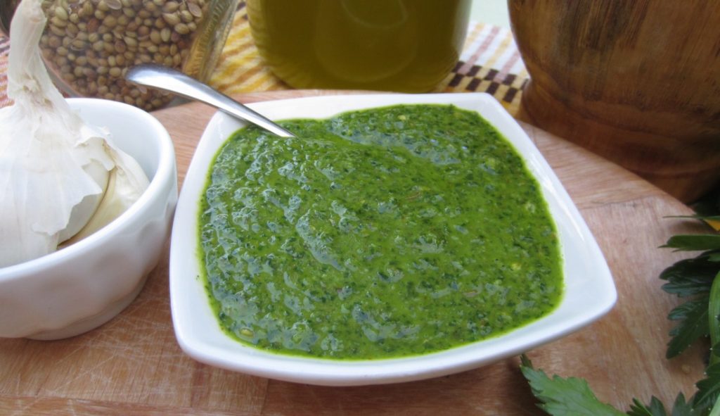 Salsa mojo verde