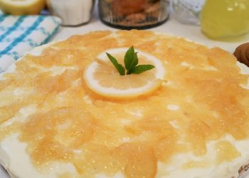 cheesecake al limone