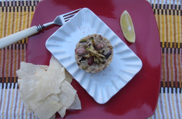 Ed ecco una foto dell’insalata di bulgur pronta per essere gustata: