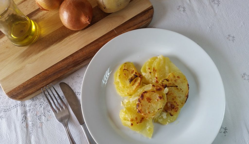 patate alla lionese