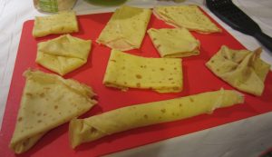come piegare le crespelle come piegare le crespelle