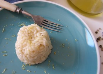 risotto pepe e limone