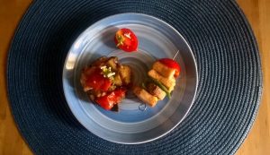 bocconcini di pesce spada con melanzane bocconcini di pesce spada con melanzane