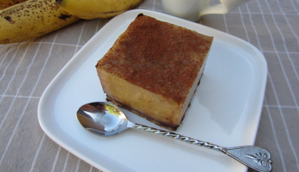 cheesecake alla banana