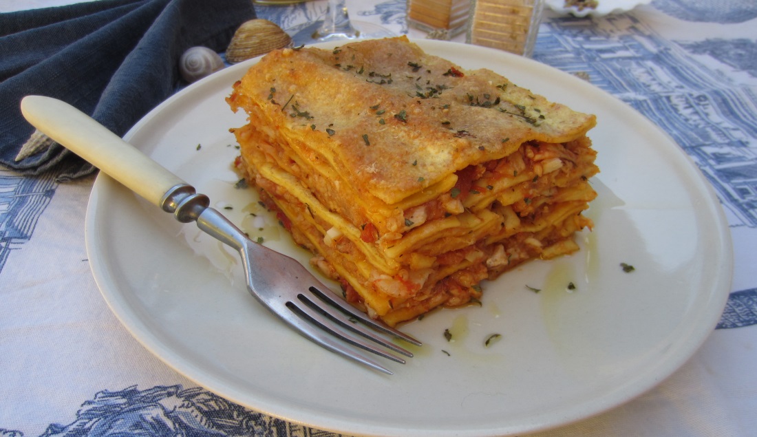 lasagne di pesce