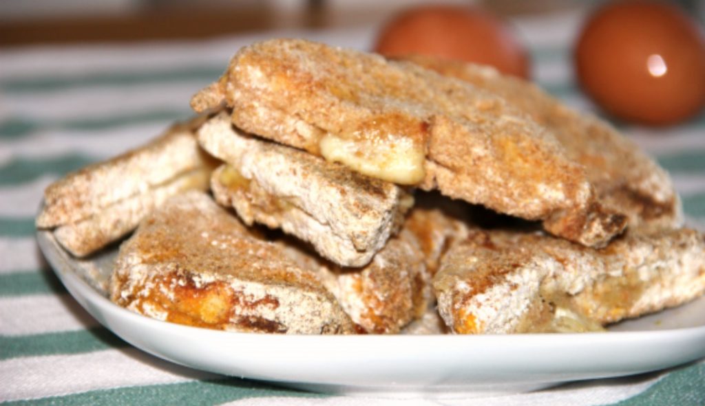 Mozzarella in carrozza al forno