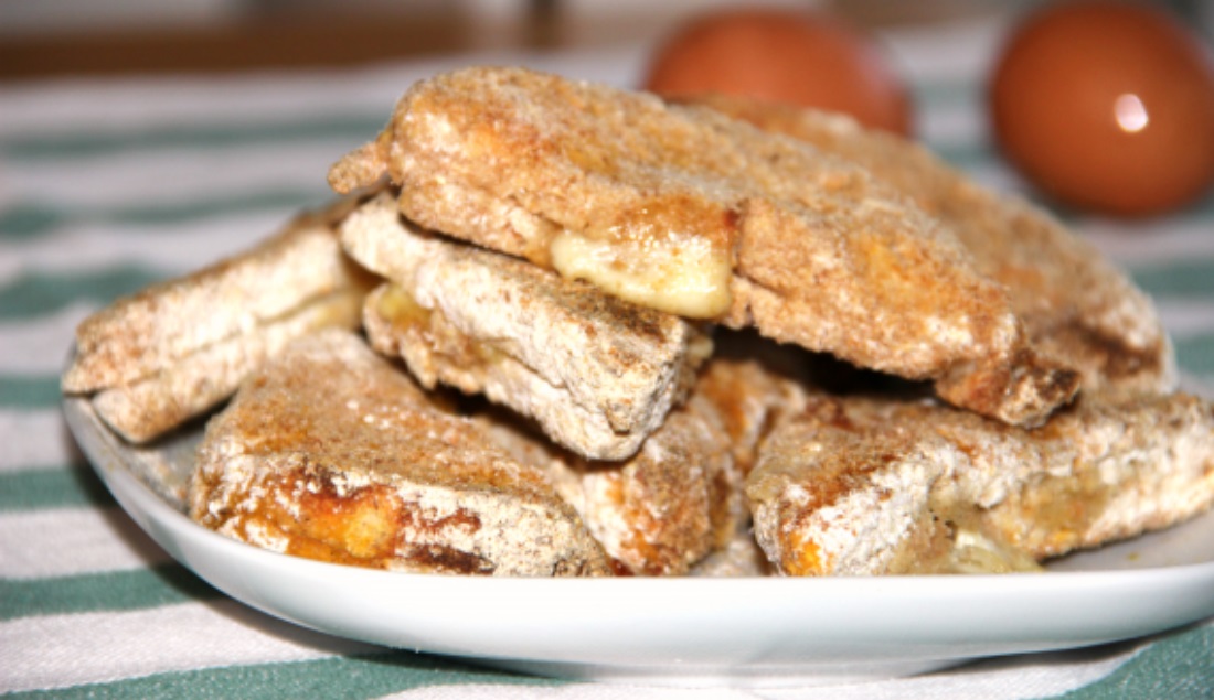 Mozzarella in carrozza al forno