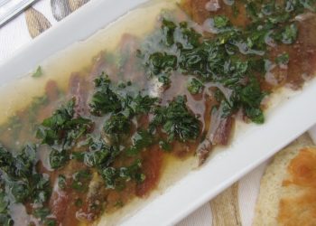 alici in salsa alla maggiordomo