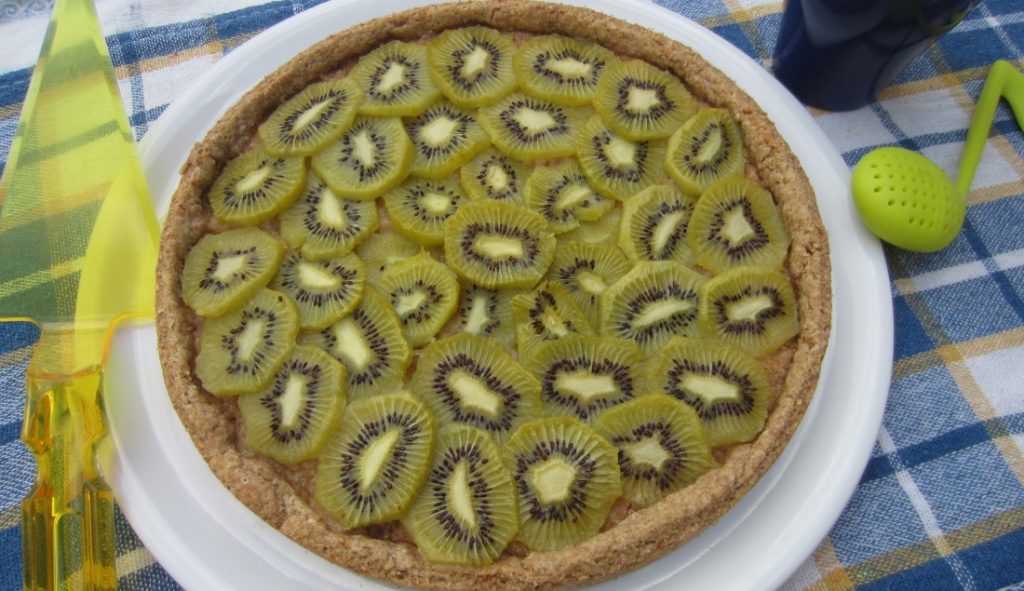 crostata di kiwi