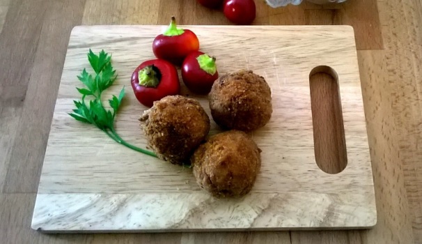 polpette di soia fatte in casa