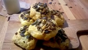 fagottini piccanti zucca e salamino ultima Impiattamento finale: fagottini piccanti zucca e salamino