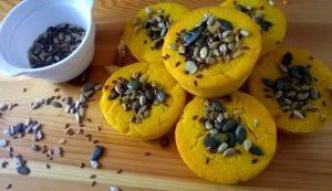 muffin alla zucca Impiattamento finale: muffin alla zucca
