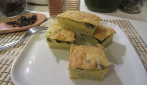Frittata alta con le alghe in forno facile Frittata alta con le alghe in forno facile