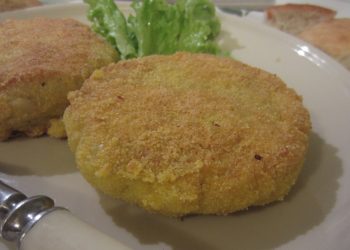 Cotoletta di pesce e patate facile