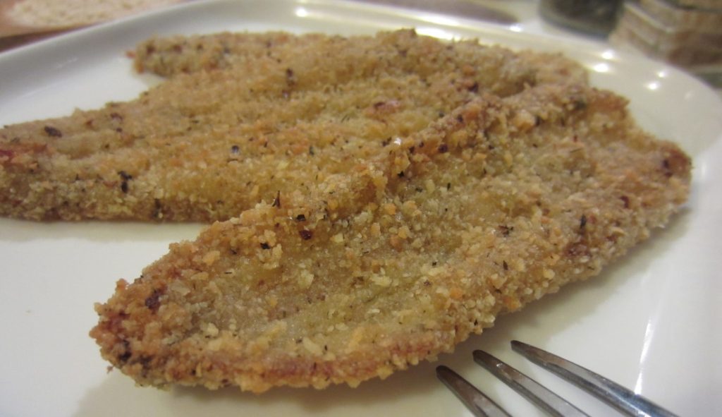 Filetto di merluzzo in crosta croccante