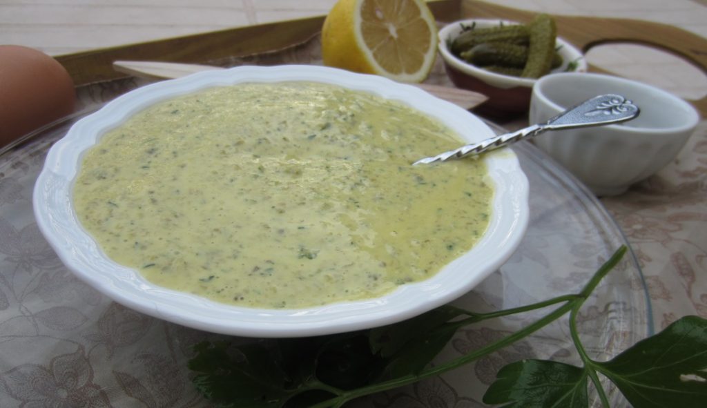 Salsa remoulade cremosa