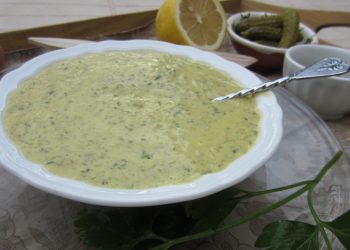 Salsa remoulade cremosa